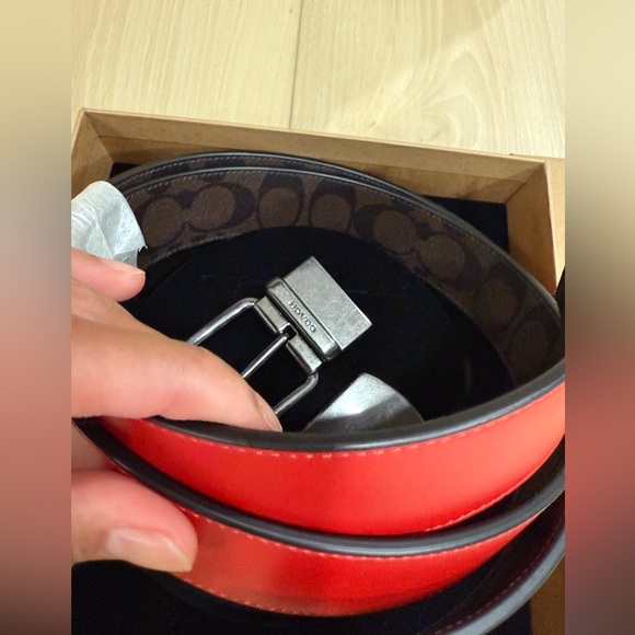 (NEW)Boxed Plaque And Harness Buckle Cut To Size Reversible Belt, 38 Mm C6812 - Picture 4 of 10